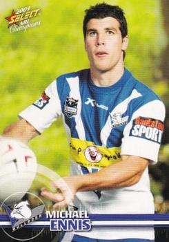 2009 Select NRL Champions #19 Michael Ennis Front